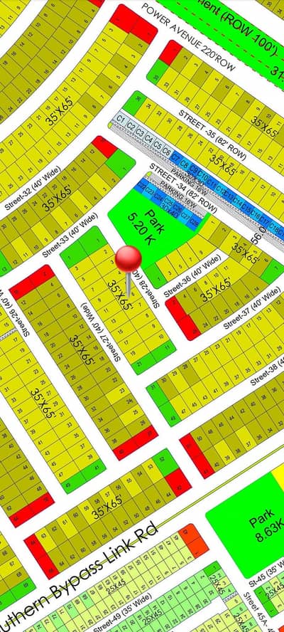 Direct owner plot for sale prime location Ghouri town phase 3