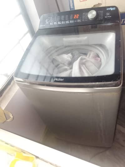 Haier automatic washing machine 9.5 kg