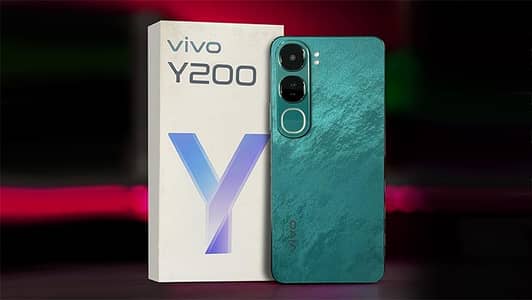 Vivo Y200 – 8GB RAM (+8GB Extended) | 256GB Storage | 100% Batterylife