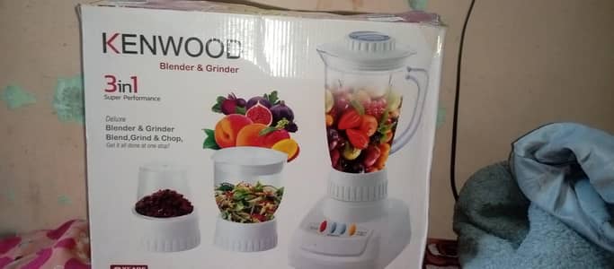 Kenwood juicer 3 in one new unsed
