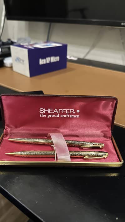 SHAEFFER PEN and Mechanical pencil 12k Gold