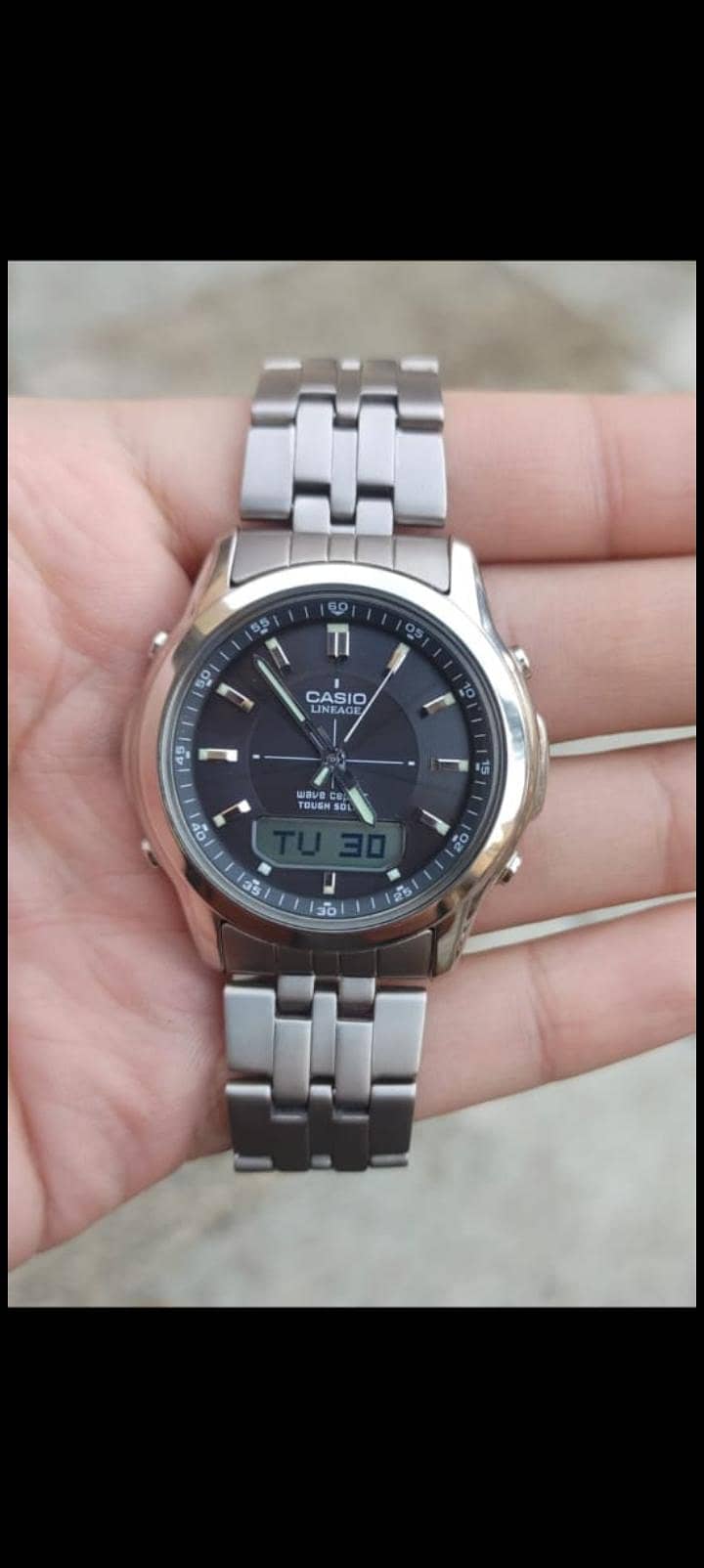 Casio watch titanium 0