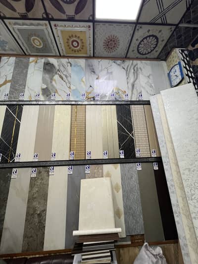 Pvc walpannel Media wall paper Wallpaper sheet vinyl & wood flooring