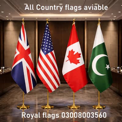 Pakistan Flag | USA flag , UK flag ,Canada Australia Office Table Flag