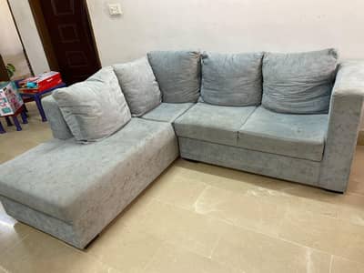 L shaped sofa