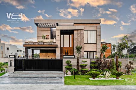 Ultra Modern Designed 1 Kanal Villa With Fully Basement and Modern Interior Only in DHA 6 FOR SALE