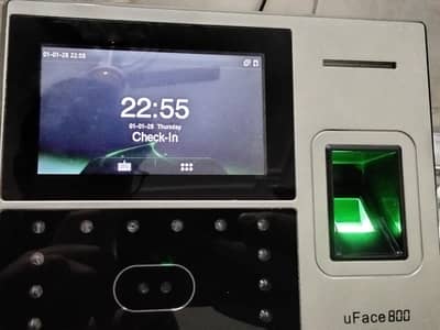 biometric attendance machine  + RIFD lock  + face recognizable
