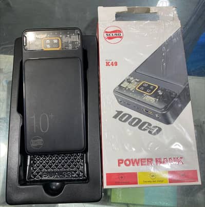 Compact power Bank - portable Fest Charging power Of 3 device