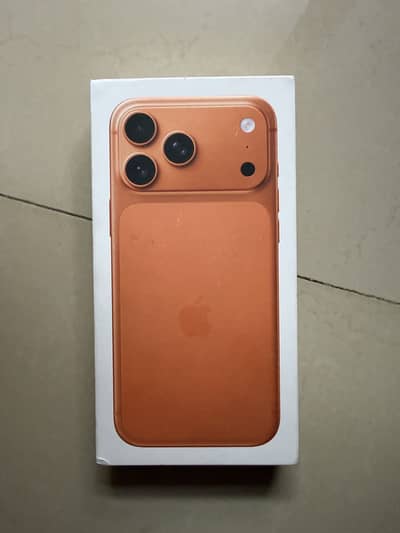 Iphone 17 pro max 256 gb factory unlock LLA orange box pack nonactive