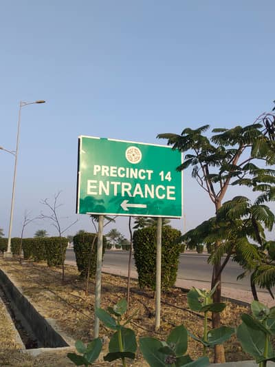 Practice 14 125 sqyd residential plot available for sale in Bahria Town Karachi