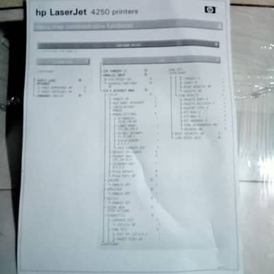 hp leser jat 4250 printer