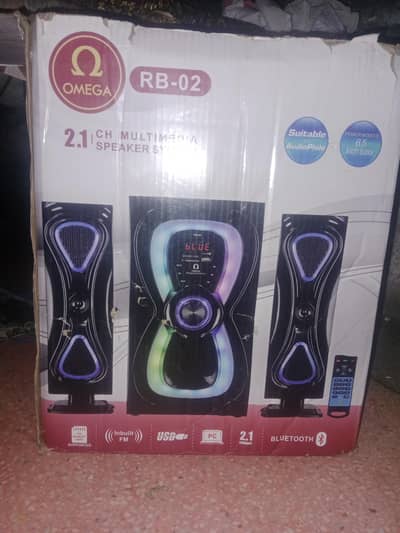 Omega speaker new model Rb02 no repear