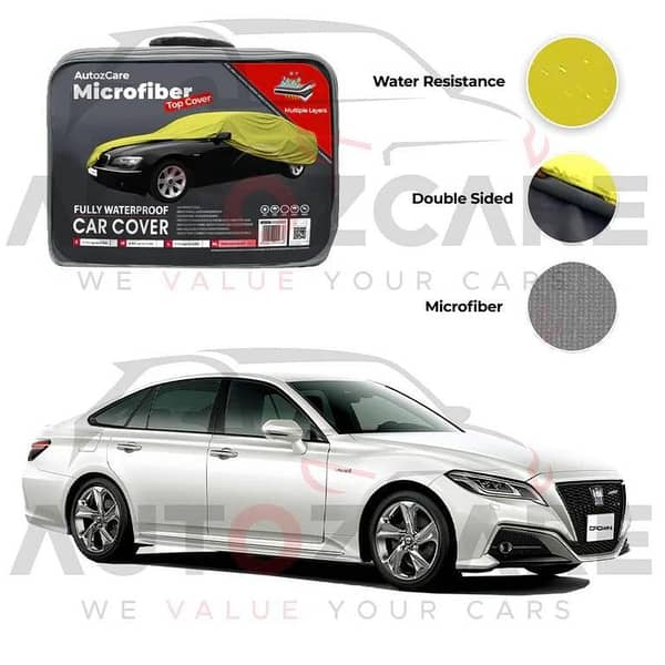 Toyota Crown RS Advance Microfiber Car Top Cover - Model 2018-2022
