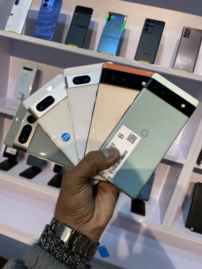 Google pixel 6A . 7A . pixel 7 Pixel 8 8 Pro. Pta Approved 10/10
