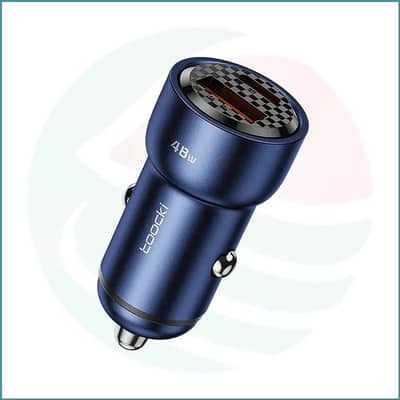 Toocki 48W USB Car Charger | Dual‑Port Fast Charging | Universal Car