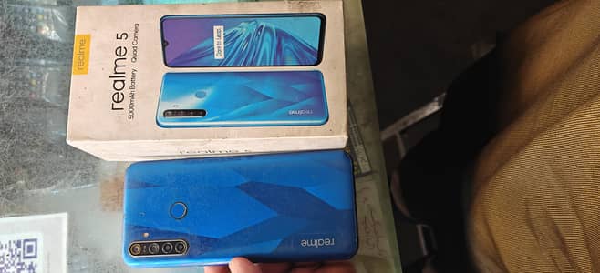 relme5 4+64gb Sath box ha chgar nhi ha
