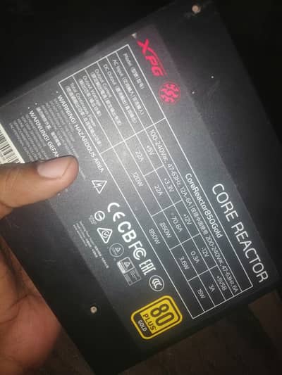 CORE REACTOR Modular Power Supply 850w read ad theres more items