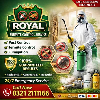 Fumigation Services in Sialkot - Pest Control- Deemak- Termite Control