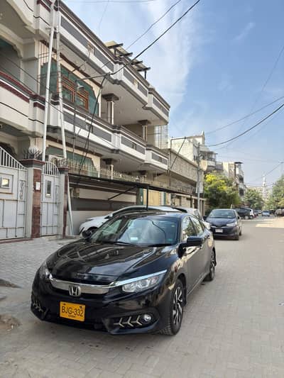 Honda Civic VTi Oriel (UG) 2017 – Black – Excellent Condition