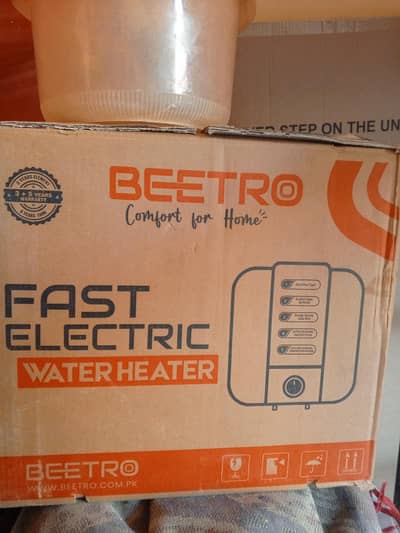 beetro instant geyser 3 yrs warranty