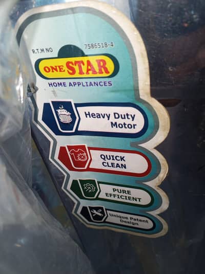 one star full size washing machine steel body 03017671796