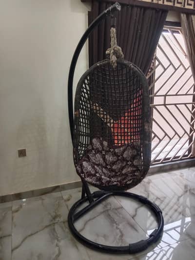 wood iron swing jhoola