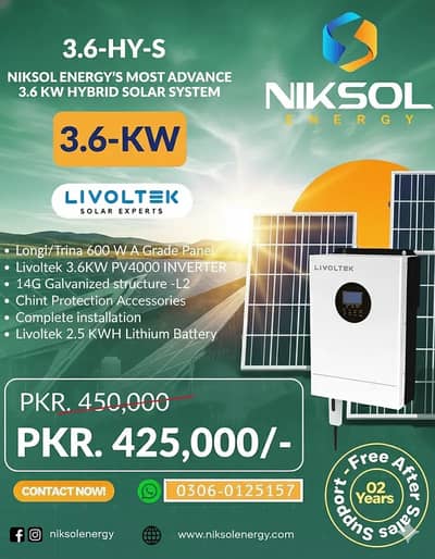 Solar Plates / Solar Installation / Complete System / Solar Inverter
