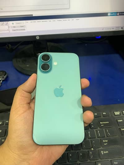 Iphone 16 jv with box 128gb LLA