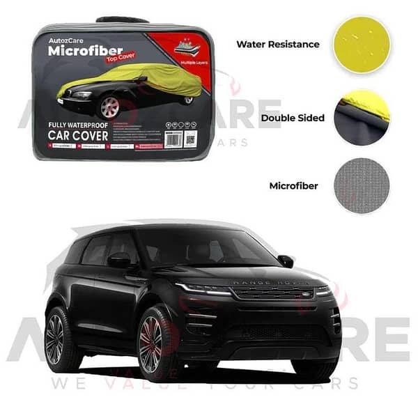 Range Rover Evoque Microfiber Car Top Cover - Model 2012-2018