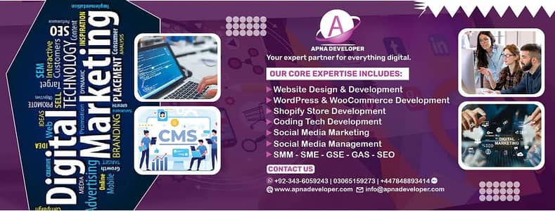 Professional Digital Marketing Agency in Okara | Website Development