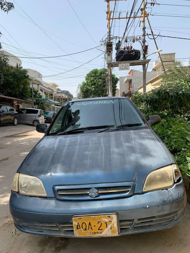 Suzuki cultus  VXR engine EFI 4