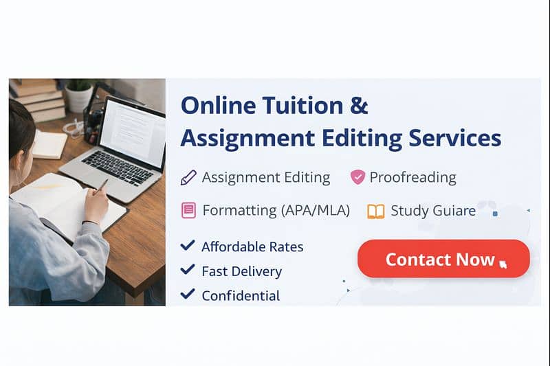 Assignment Typing & Editing Services 0