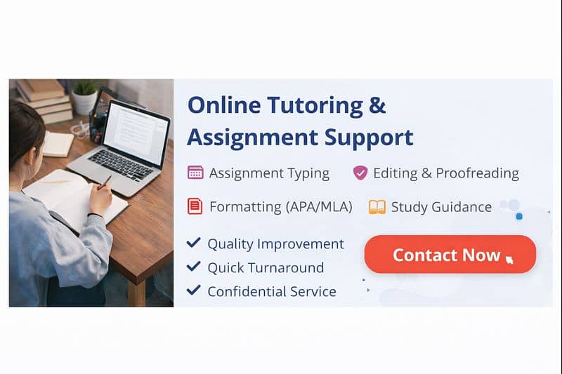Assignment Typing & Editing Services 1