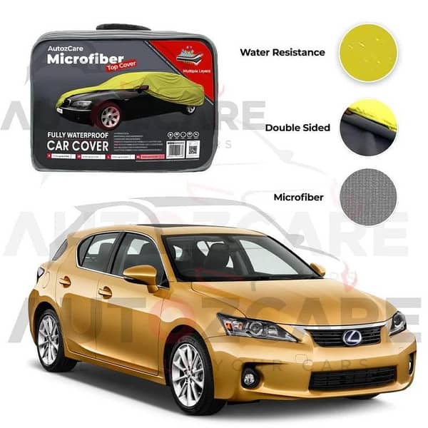 Lexus CT200h Microfiber Car Top Cover - Model 2011-2020