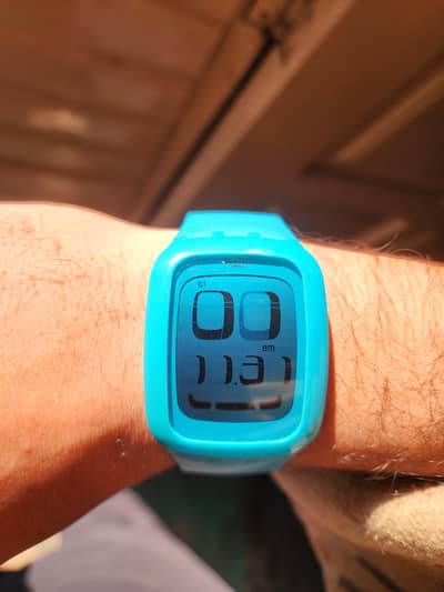 swiss swatch watch branded sport