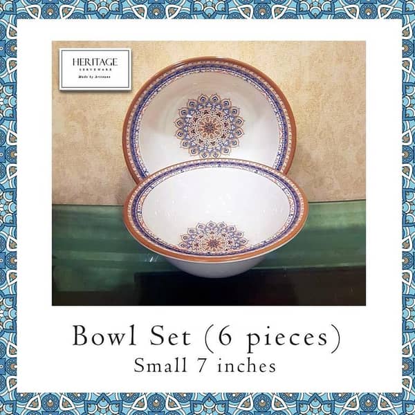 7" Inches Bowl Set [Pack of 6]