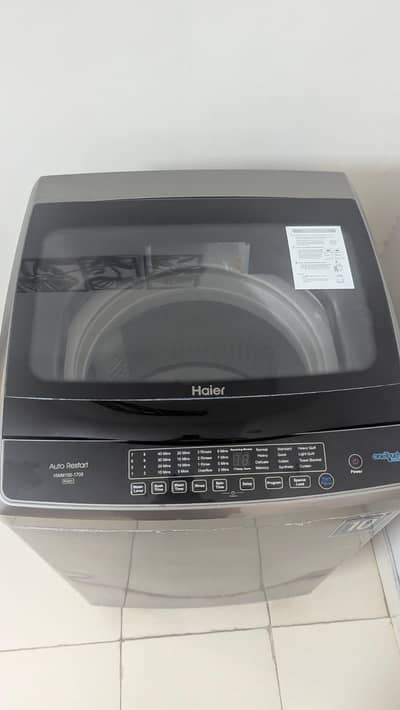 Haier washing machine