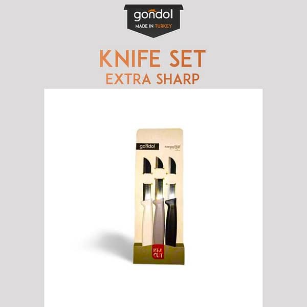 Knife Set - 3 Knife Set [Extra Sharp]