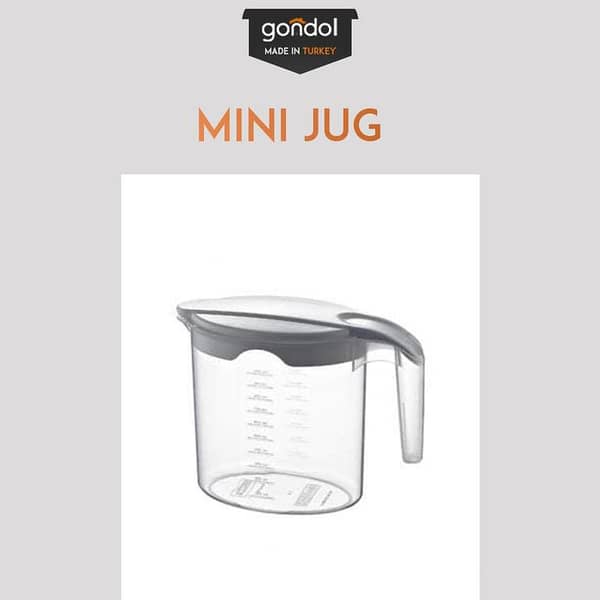 Mini Jug [1 Liter] [Transparent]