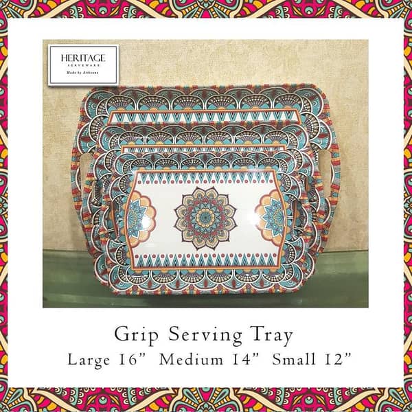 Heritage Grip Tray Set (3 pieces)
