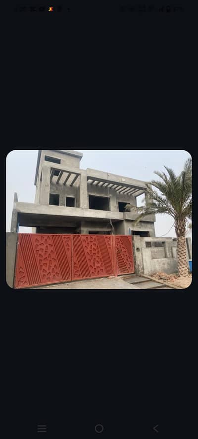grey structure house  Multan