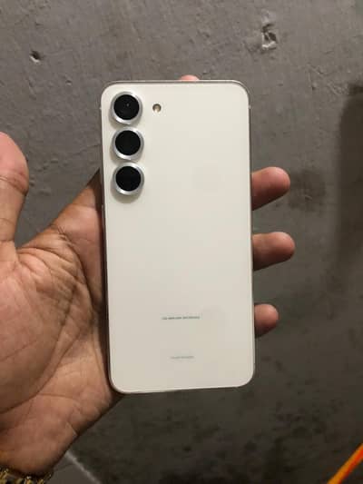 samsung s23 non pta white color . . . exchange possible