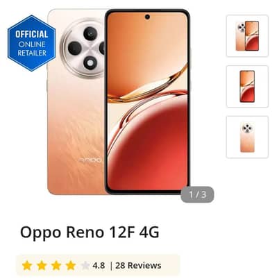 OPPO Reno 12F 10/10