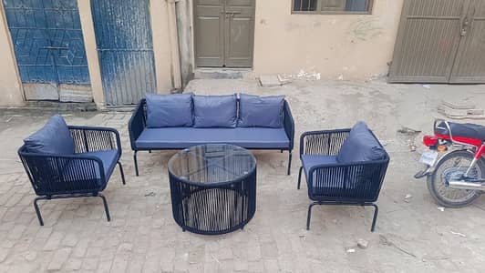 rope sofa/PVC chair/Lawn chairs/restaurant furniture/dining table set