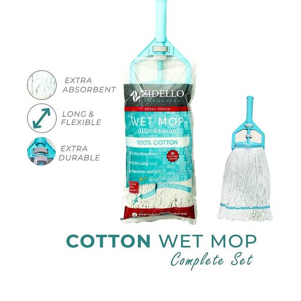Zidello Cotton Wet Mop - 450 GM