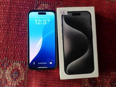 Iphone 15 pro jv Black tittanium 128gb