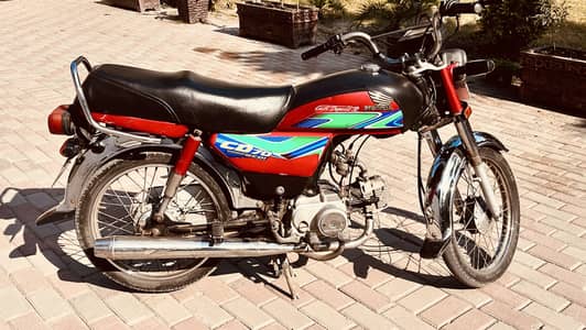 CD 70 2018 model first owner