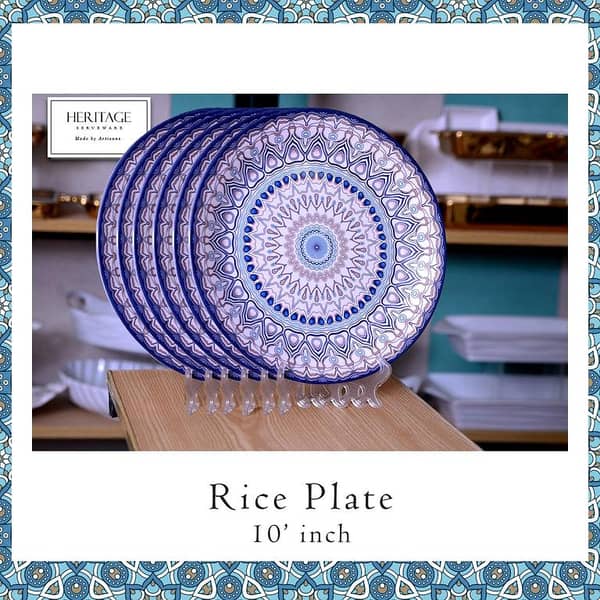 Rice Plate (Pack of 6)