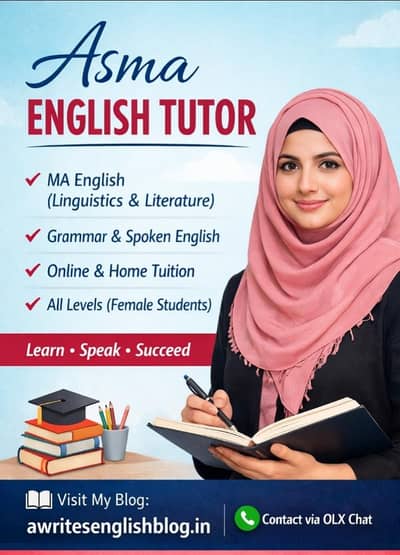 “Experienced English Tutor – Online