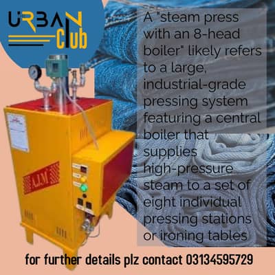 Steam Press Boiler . Vacuum Table In All Range Manufacturier